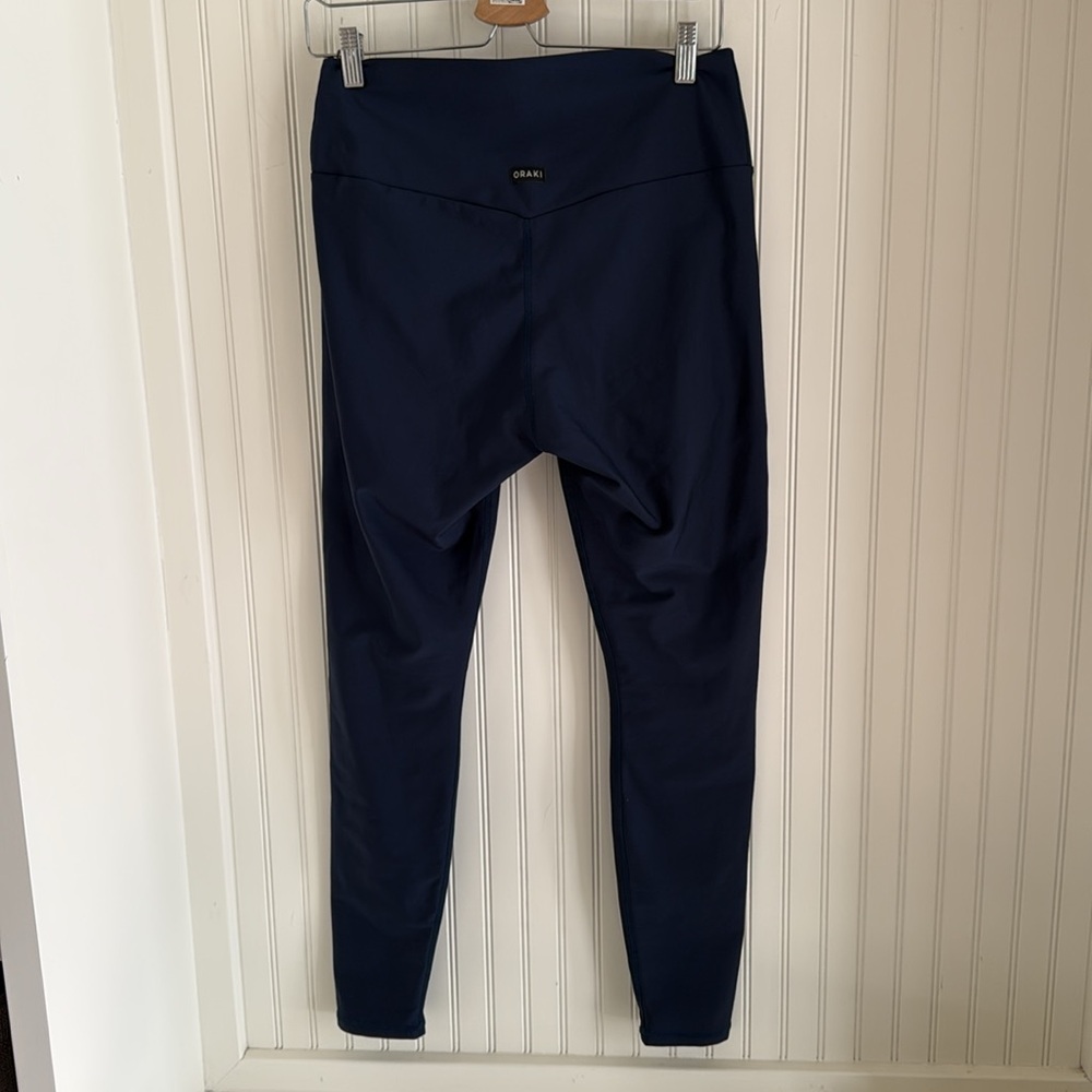 Oraki Ecomove Classic High-Rise Leggings - Navy - Picture 4 of 5
